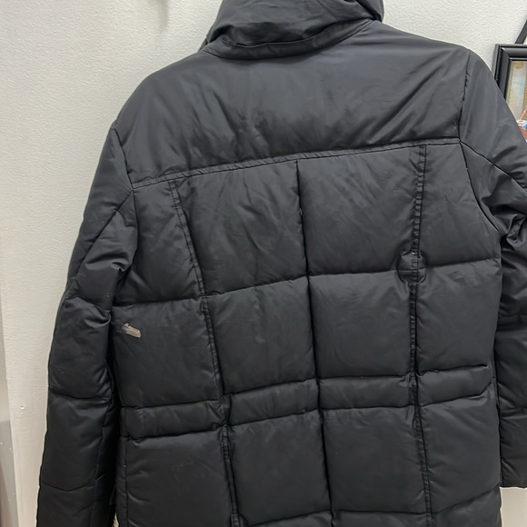 Free Country Women's Down Jacket Black Power Down Series Puffer Hooded - Picture 10 of 10